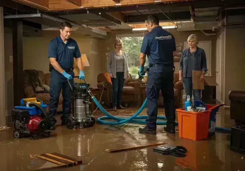 Basement Water Extraction and Removal Techniques process in Warson Woods, MO